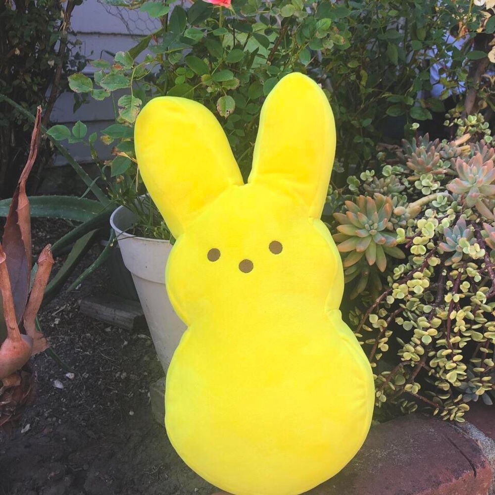 24” original yellow peep plush.